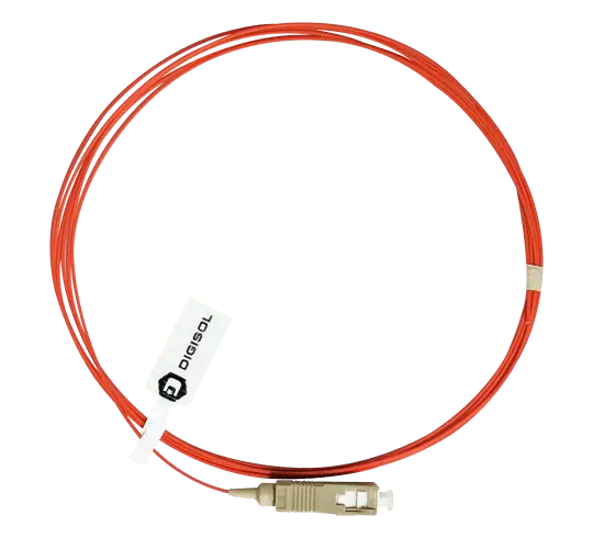 Digisol Channel SCS Pigtail, MM(OM2)(50), Simplex SC, PC Type, 2M