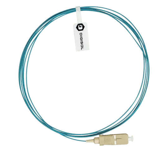 Digisol Channel SCS Pigtail, MM(OM4)(50), Simplex SC, PC, 2M, LSZH