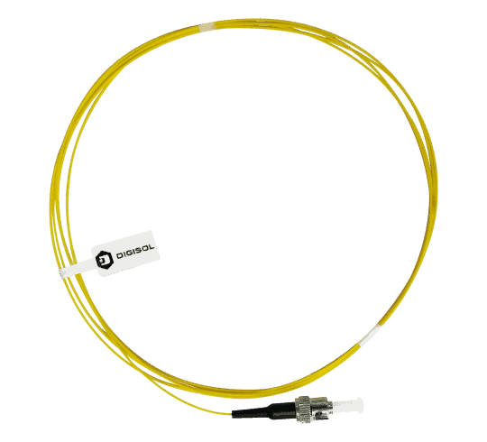 Digisol Channel SCS Pigtail, SM(OS2), Simplex ST, PC Type, 2M, LSZH Digisol Channel SCS Pigtail, SM(OS2), Simplex ST, PC Type, 2M, LSZH