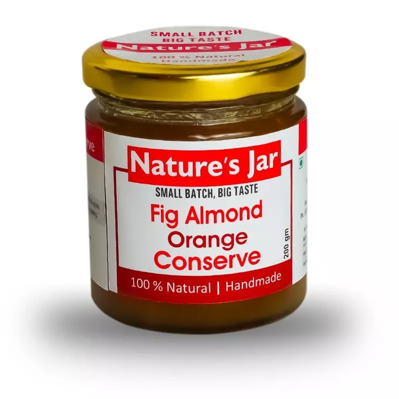 Fig Almond Orange Conserve - Nature's Jar
