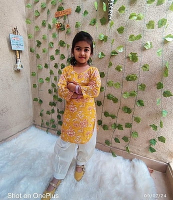 Fine Block Printed Soft Cotton Kurti Afghani Set Catalogue 1-Mustard-1 Fine Block Printed Soft Cotton Kurti Afghani Set Catalogue 1-Mustard-1