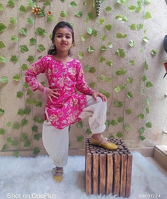 Fine Block Printed Soft Cotton Kurti Afghani Set Catalogue 1-Pink-2 Fine Block Printed Soft Cotton Kurti Afghani Set Catalogue 1-Pink-2