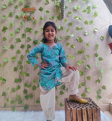 Fine Block Printed Soft Cotton Kurti Afghani Set Catalogue 1-Rama-2 Fine Block Printed Soft Cotton Kurti Afghani Set Catalogue 1-Rama-2