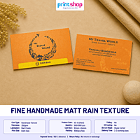 Fine Handmade Matt Texture Card