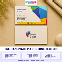 Fine Handmade Matt Texture Card