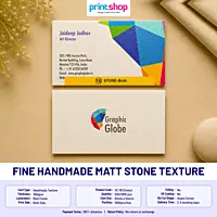 Fine Handmade Matt Texture Card