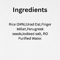 Finger Millet (Ragi/రాగి) Idly & Dosa Batter Finger Millet (Ragi/రాగి) Idly & Dosa Batter