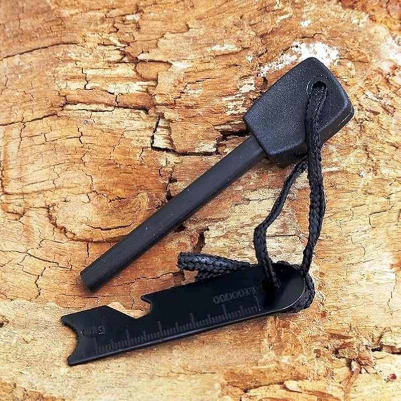 Flint Steel Fire Starter for Survival Tool