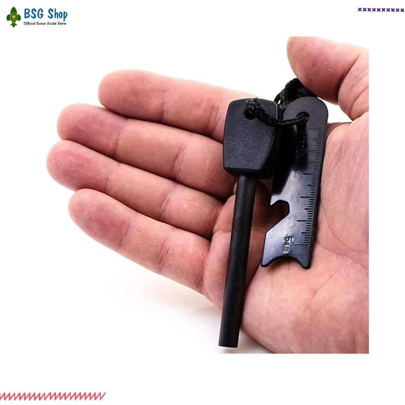 Flint Steel Fire Starter for Survival Tool