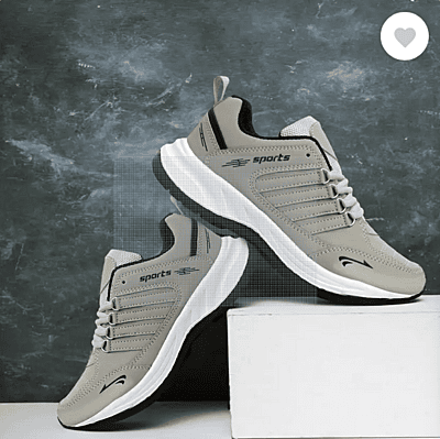 New Oranie Stylish Sports Shoes for Men Running Shoes For Men (Grey , 6) New Oranie Stylish Sports Shoes for Men Running Shoes For Men (Grey , 6)