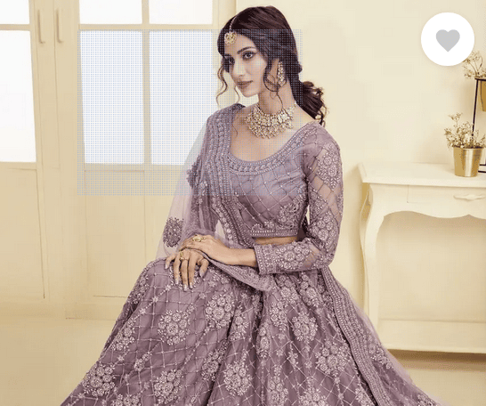 Embroidered Semi Stitched Lehenga Choli  (Green)