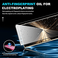 ZigDeal First Pro Vivo V30e UV Liquid Glue Curved Screen Tempered Glass Protector