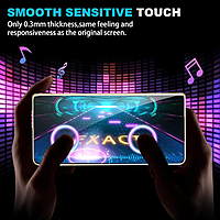 ZigDeal First Pro Vivo V30e UV Liquid Glue Curved Screen Tempered Glass Protector