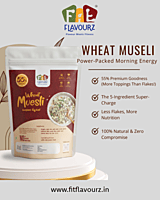 Wheat Muesli with 55% Premium Nuts & Seeds – High Protein, High Fiber Breakfast