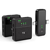 Fitgear 2-in-1 Wireless Lapel Microphone System – Dual Mic | Clear Audio | Content Creation