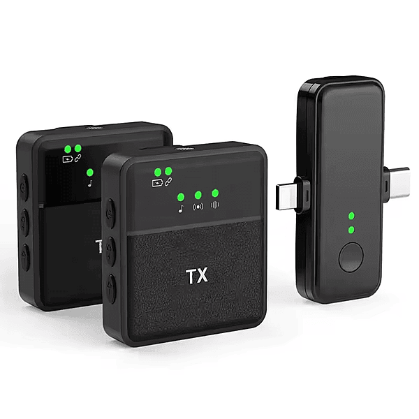 Fitgear 2-in-1 Wireless Lapel Microphone System – Dual Mic | Clear Audio | Content Creation