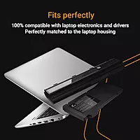 Techie Compatible Battery for HP DV4 12CELL – Compaq Presario CQ40, CQ50, Laptop (8000mAh, 12-Cell)