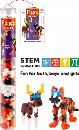 Fixi Bricks Deer and Tiger