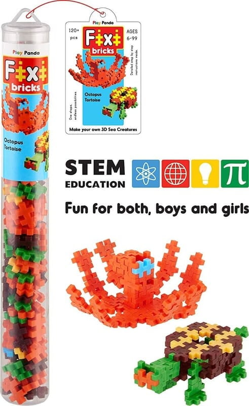 Fixi Bricks Octopus & Tortoise