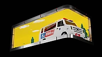 Apollo Anamorphic Billboard