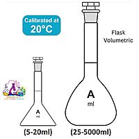 Flask Volumetric - Class A - Calibrated at 20°C