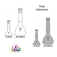 Flask Volumetric - Class A - Calibrated at 27°C