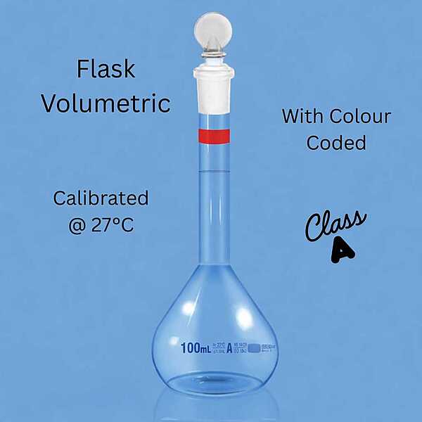 Flask Volumetric - Calibrated at 27°C