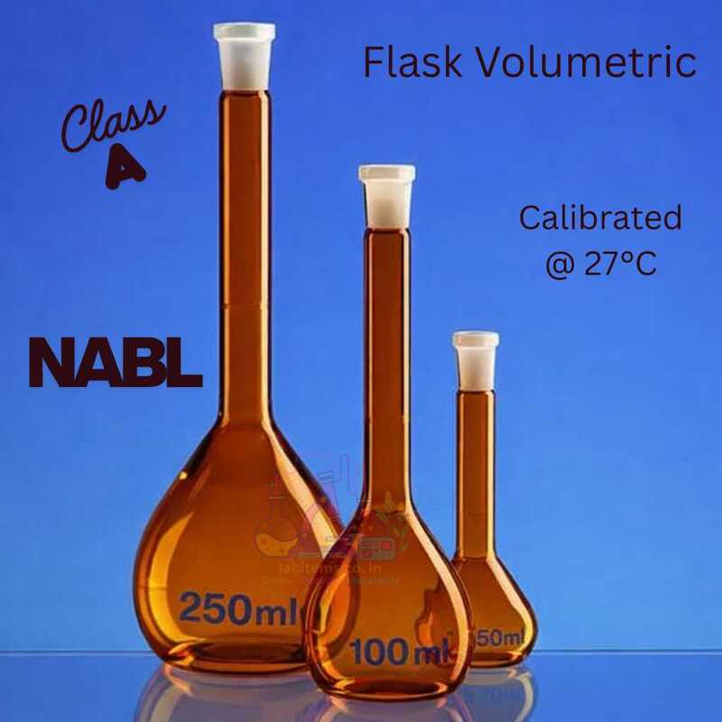 Flask Volumetric - Class A - Calibrated at 27°C