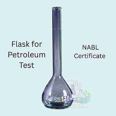Flask, Petroleum Test - NABL certificate