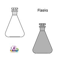 Flasks - Erlenmeyer - Conical with I/C stopper