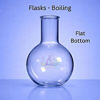 Flasks - Boiling - Flat Bottom - CLEAR