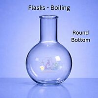 Flasks - Boiling - Round Bottom - CLEAR