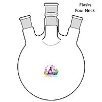 Flasks - Round Bottom - Four Neck
