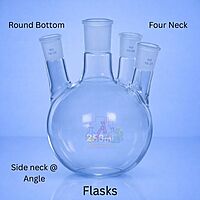Flasks - Round Bottom - Four Neck