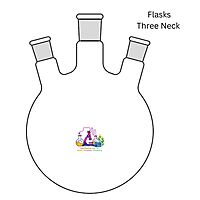 Flasks - Round Bottom - Three Neck