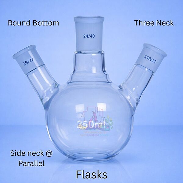 Flasks - Round Bottom - Three Neck