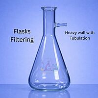Flasks Filtering - Heavy wall with tubulation