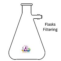 Flasks Filtering - Heavy wall with tubulation