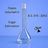 Flasks Volumetric - Sugar estimation - Class 'A'