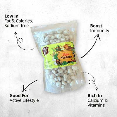 Crunchy Seeds Makhana Phool 100 Grams