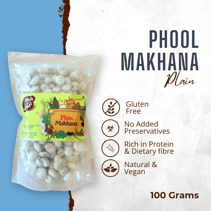 Crunchy Seeds Makhana Phool 100 Grams