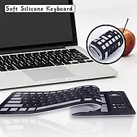 Flexible Keyboard – Foldable USB Keyboard for PC & Laptop