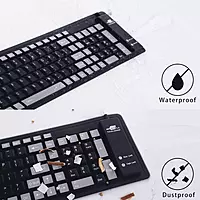 Flexible Keyboard – Foldable USB Keyboard for PC & Laptop
