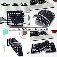 Flexible Keyboard – Foldable USB Keyboard for PC & Laptop