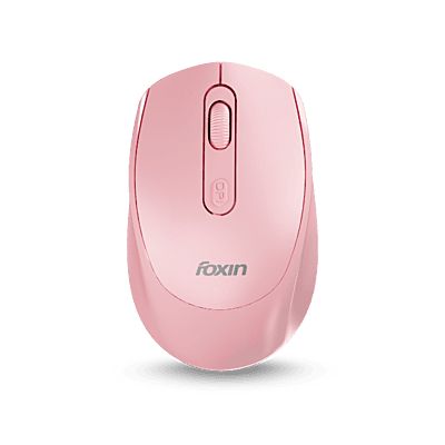 WIRELESS MOUSE FOXIN FLOW BT+2.4GHZ DPI (PINK)