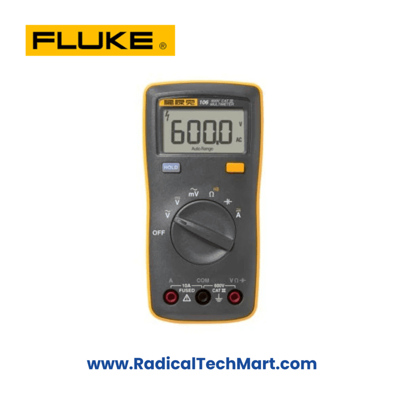 Fluke 106 Palm-sized Digital Multimeter – Compact, reliable electrical tester