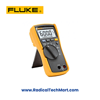 Fluke 114 Electrical Multimeter - portable multimeter with AutoVolt for AC/DC voltage selection
