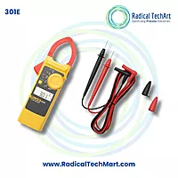 Fluke 301E 1000A AC DC Clamp Meter with Test Leads