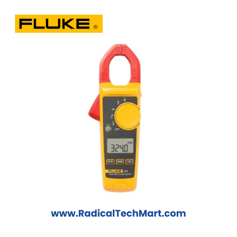 Fluke 324 True-RMS Clamp Meter with Temperature and Capacitance