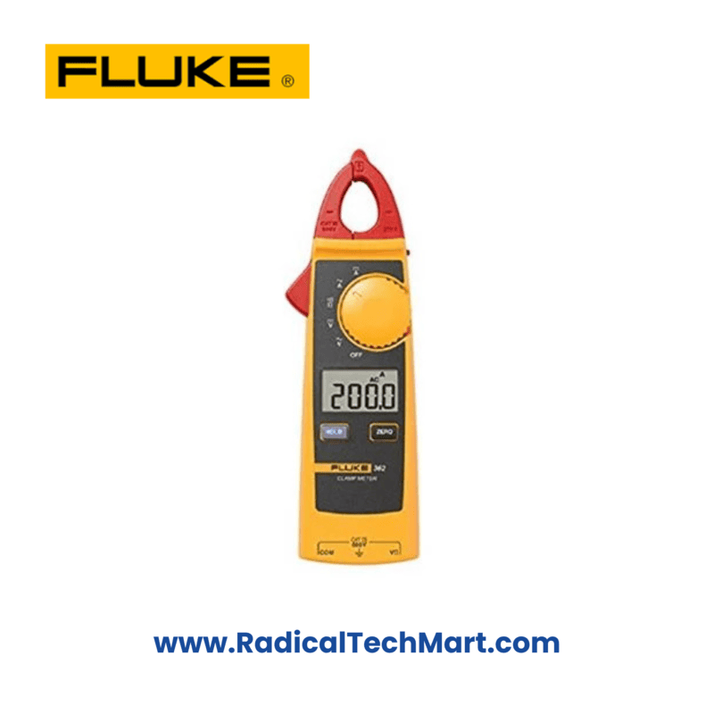 Fluke 362 Clamp Meter with triangular jaw for precise electrical measurements